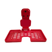 6496 Multi-purpose Wall Holder Stand For Charging Mobile Just Fit In Socket And Hang (Red) thumbnail 5