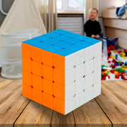 1975 Small Puzzles Cubes 444 High Speed Sticker Less Magic Cube Game Kids And Professionals Magic Cube Puzzle Toy Pack Of 1 8+ Years thumbnail 1