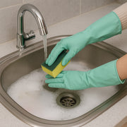 Long Cuff Multipurpose Rubber Cleaning Gloves (1 Pair Mix Color) thumbnail 4