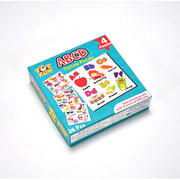 4052 Learning Abcd Jigasaw Toy Puzzle For Children (4 Puzzles Pack) thumbnail 1
