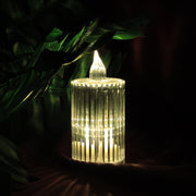 Premium Crystal Effect Led Flameless Candle Lights (5 Pc) thumbnail 3