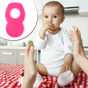 Silicone Baby Teether Pack Of 1 (Mix Design  Color) thumbnail 2
