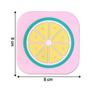 Premium Silicone Drink Coaster (1 Pc 88 Cm  Mix Design) thumbnail 4