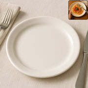 Plastic Round Dinner  Serving Plate  23 Cm (1 Pc) thumbnail 1