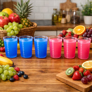 Unbreakable Plastic Drinking Glass Set Of 6 (200 Ml Each) thumbnail 1