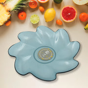 5535 Flower Shape Plastic Dinner  Fruit Plate   Tray  Snacks  Breakfast Plate Friendly Plastic Plate For Kids Party Supplies Birthday Holiday Party Dinnerware Supplies (1 Pc) thumbnail 1