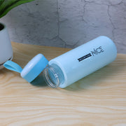 Water Bottle 400ml Leak Proof Glass Water Bottle With Daily Water Intake For Gym And Children Nice Bottle (1 Pc) thumbnail 5