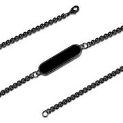 Black Bracelet Rakhi Gift Bracelet (1 Pc) thumbnail 2