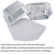 Freshee Aluminium Food Container With Lid  450 Ml  10 Pc thumbnail 3
