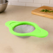 Stainless Steel Mesh Strainer With Dual Handle Plastic Frame (1 Pc) thumbnail 1