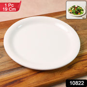 Plastic Round Dinner  Serving Plate  19 Cm (1 Pc) thumbnail 6
