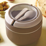 8716 Ganesh Cresta Food Insulated Airtight Leak-proof Lunch Box With Spoon For Office School Picnic (1pc) thumbnail 3