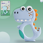 Silicone Dinosaur Teether For Baby (1 Pc  Mix Design  Color) thumbnail 5