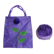 7741 Foldable Bag Cute Rose Shape Cover Reusable Bag Naylon Bag Nylon Shopping Carry Bags Large Reusable Foldable Bag Eco Friendly Shopping Folds To Pocket Size Tote Grocery Shoulder Handbag Travel Bag (1pc) thumbnail 5