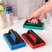 0222 Handle Scrubber Brush Widely Used By All Types Of Peoples For Washing Utensils And Stuffs In All Kinds Of Bathroom And Kitchen Places Etc. thumbnail 4