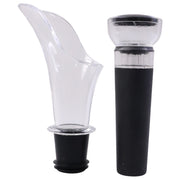 Premium Wine Poorer And Vacuum Bottle Stopper Set (2 Pc) thumbnail 3