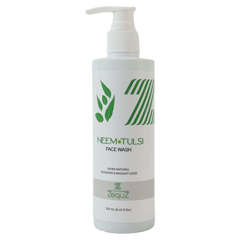 Zequz Neem  Tulsi Face Wash - (1 Pc  250 Ml)