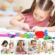 1917 Non-toxic Creative 30 Dough Clay 5 Different Colors (Pack Of 6 Pcs) thumbnail 1