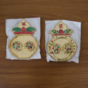 Decorative Plastic Kalash-shape Double Kumkum Box (Mix Design 1 Pc) thumbnail 4