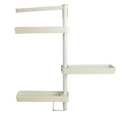 Kitchen Organization Rotating Shelf Storage Racks Multipurpose Adjustable (1 Set) thumbnail 3