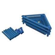 2812 Triangle Storage Plastic 3-tier  Rack Shelf For Kitchen Living Room Bathroom Office thumbnail 1
