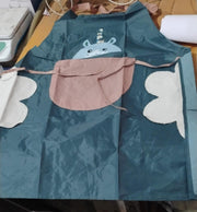 Cute Cartoon Animal Design Kitchen Apron (1 Pc) thumbnail 6