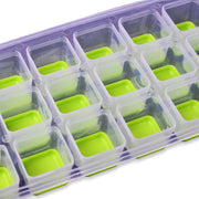 7169  18 Cavity Pop Up Ice Cube Tray Easy Release Flexible Silicone Bottom Ice Tray  Stackable Ice Tray 100 Bpa Free Food Grade For Freezer thumbnail 6