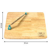 Supermom Wooden Craft Cutting And Chopping Board (1 Pc) thumbnail 3