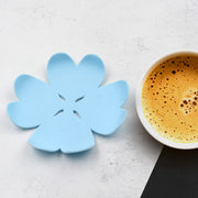 5860  Heat Resistant Coasters For Type Of Glasses Mugs Coffee Coaster With Durable Plastic Material For Glass  Cup Kitchendining Table Beautiful Plastic Coasters Coffee Mugs Glasses (6 Pc Set) thumbnail 1