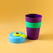 Reusable Colorful Travel Mug With Secure Silicone Lid (1 Pc 400 Ml) thumbnail 4