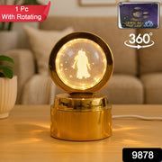 Radhe Krishna Crystal Ball Night Light  1 Pc thumbnail 7