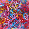 4356 Rubber Band For Officehome And Kitchen Accessories Item Products Elastic Rubber Bands Flexible Reusable Nylon Elastic Unbreakable For Stationery School  Multicolor (0.75 Inch 50 Gm)