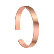 Elegant Rose Gold-plated Open Cuff Bracelet Kada (1 Pc) thumbnail 3