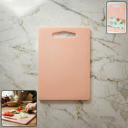 Plastic Chopping Board With Handle (30x20 Cm) thumbnail 1