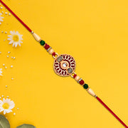 Elegant Circular Designer Rakhi thumbnail 3