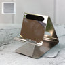 Stainless Steel Universal Mobile  Tablet Stand Holder - (1 Pc)