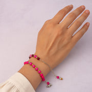 Traditional And Trendy Beaded Bracelet With Adjustable Chain (1 Pc) thumbnail 5
