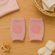 Pink Toddler Wool Knit Leg Warmer (Knee Guard) thumbnail 1