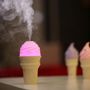 Ice Cream Cone Shape Air Freshener Humidifier (1pc  Pink) thumbnail 6