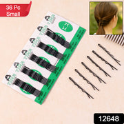 Small Black Hair Bobby Pins (36 Pc) thumbnail 6