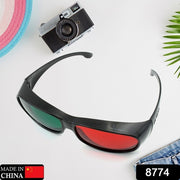 8774 Uv Protected Round Sunglasses 3d Classic Sunglasses For Men  Women Lightweight Both Outdoor And Indoor Use (1 Pc ) thumbnail 7