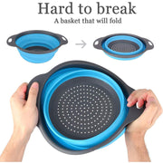 2712 Round Sili Strain Used In All Kinds Of Household And Official Kitchen Purposes As A Foldable Utensil. thumbnail 1