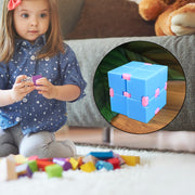 Infinity Cube Fidget Toy Stress Relief Hand Puzzle For Kids  Adults 1 Pc thumbnail 5