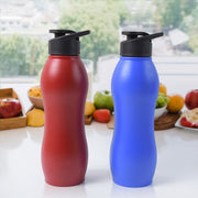 Stainless Steel Water Bottle (1000ml  Mix Colour  1 Pc  Matte) thumbnail 1