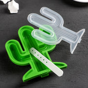 7172 Cactus Shape Mold Durable Cactus Shape Ice Cream Mould Silicone Popsicle Mold Ice Pop Diy Kitchen Tool Ice Molds thumbnail 3