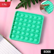 Premium Square Shape Silicone Pop It Fidget Toy (1 Pc) thumbnail 7