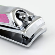 Stainless Steel Folding Portable Large Nail Clippers With Nail File (1 Pc) thumbnail 2