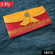 Wedding Gift Card  Cover (1 Pc  Multicolour) thumbnail 5