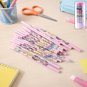 Cartoon Printed Wooden Pencil Set (50 Pc Pack) thumbnail 1