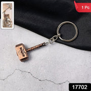 Metal Hammer Shape Keychain (1 Pc) thumbnail 5